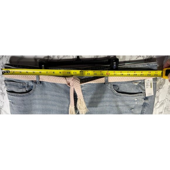 M Jeans by Maurices Womens Mid Rise 21" Straight Crop Jeans Size 24W OriginalFit - Picture 3 of 5